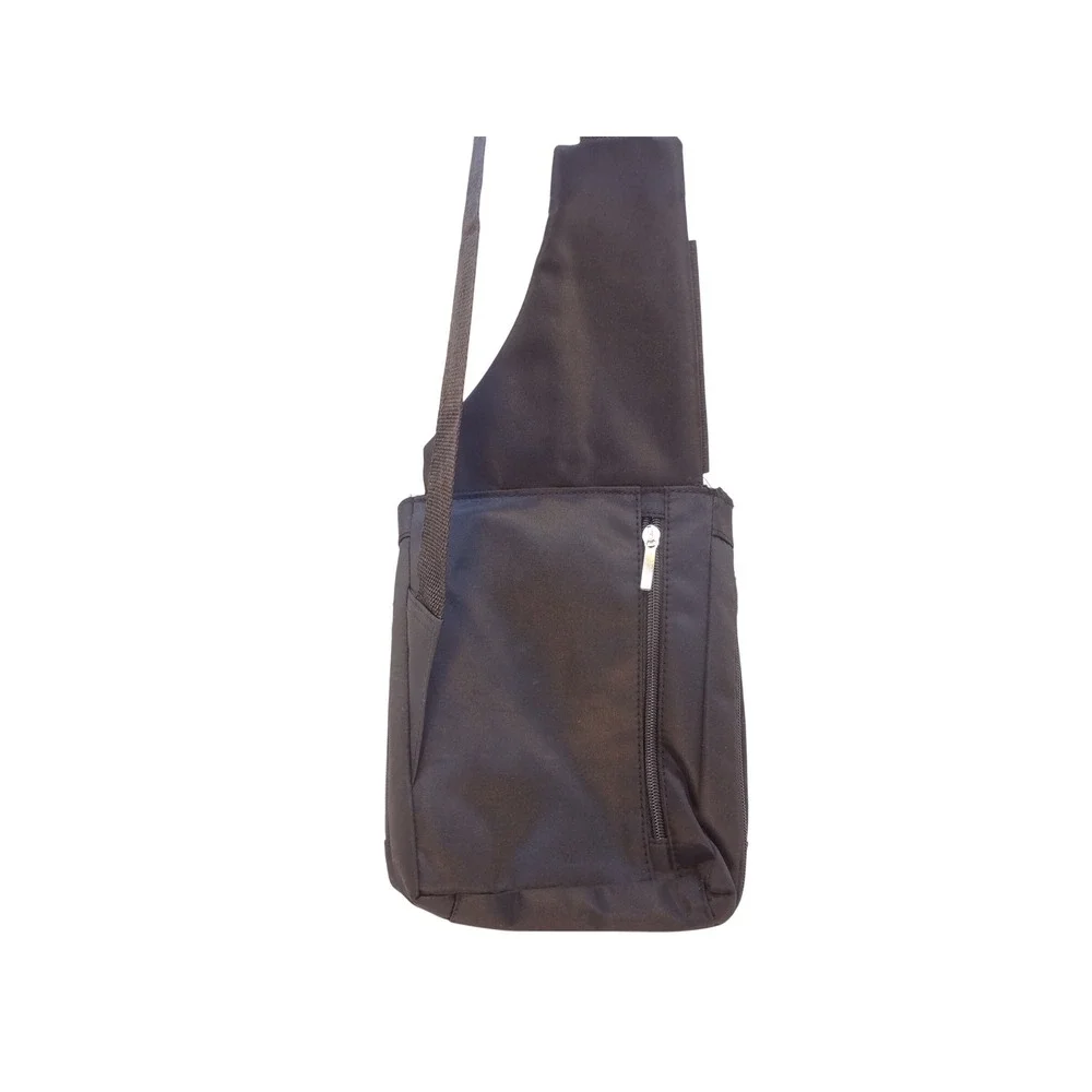 Sling Crossbody Bag Black‎ Tactical Utility Nylon